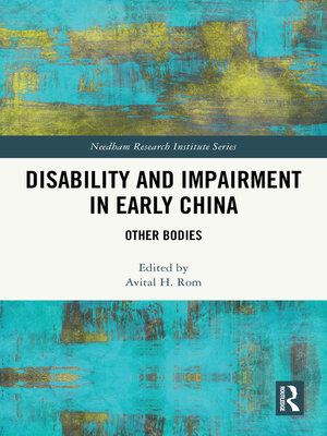cover image of Disability and Impairment in Early China